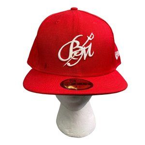 Circa 2007 Hat New Era 59Fifty Progressive Rock Band BM Sword Logo Wool